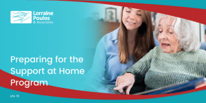 Preparing for the Support at Home Program @ Online Webinar
