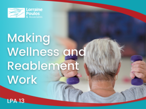 Making Wellness and Reablement Work