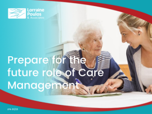 Prepare for the future role of Care Management @ Online Webinar