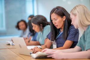 Medical Students Studying
